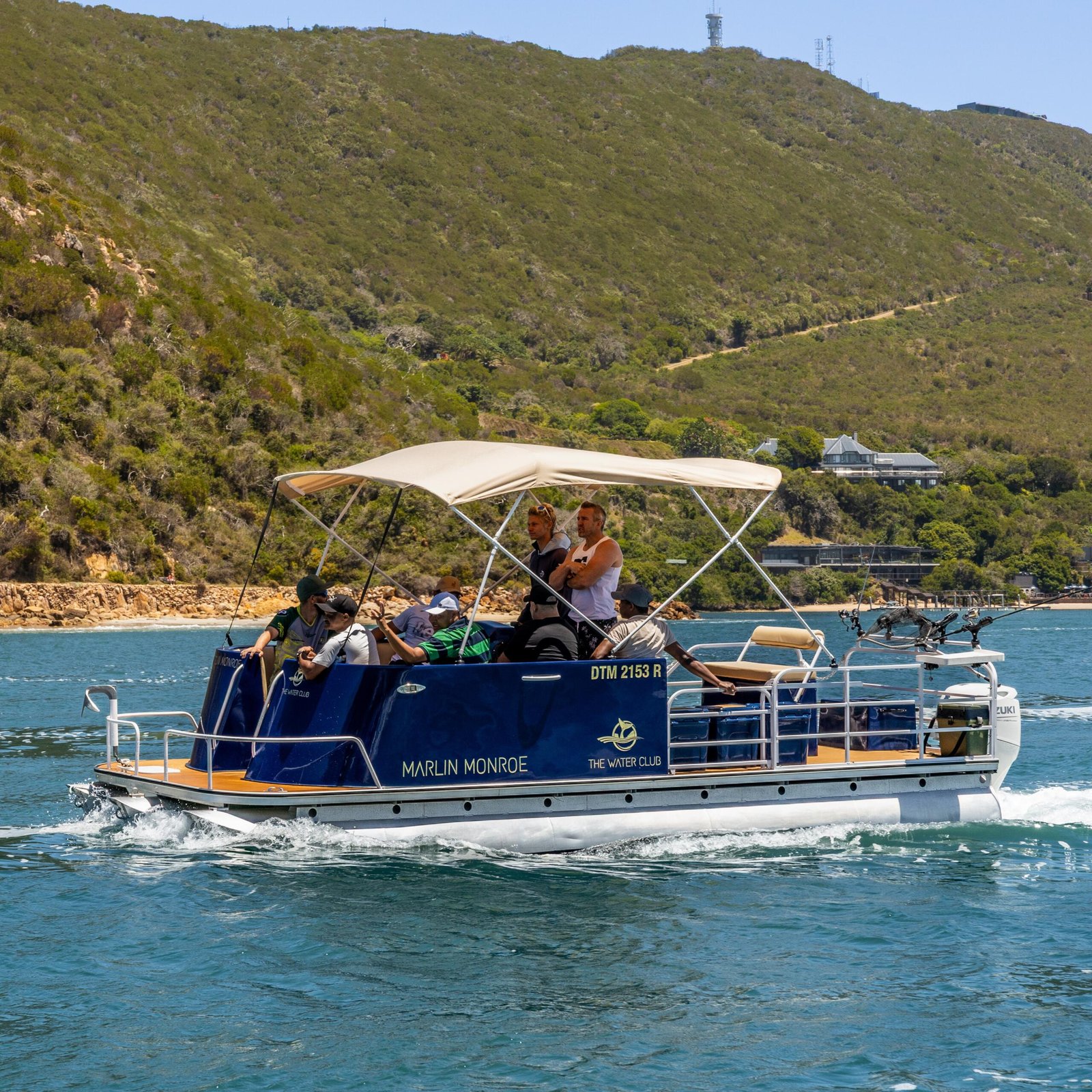 KNYSNA FISHING TRIP GARDEN ROUTE THE WATER CLUB S24