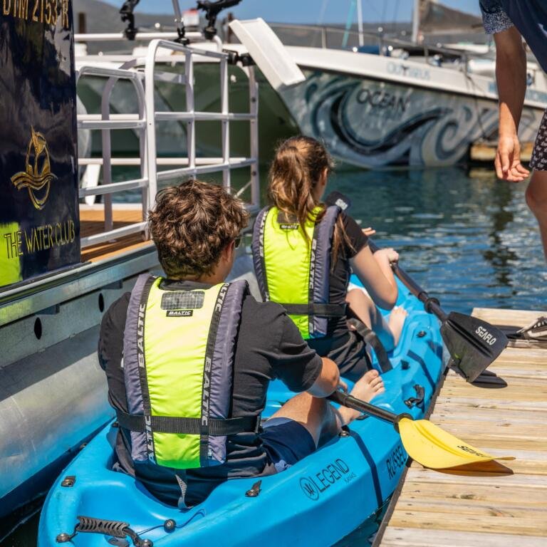 KNYSNA KAYAKING THESEN ISLAND GARDEN ROUTE THE WATER CLUB S1