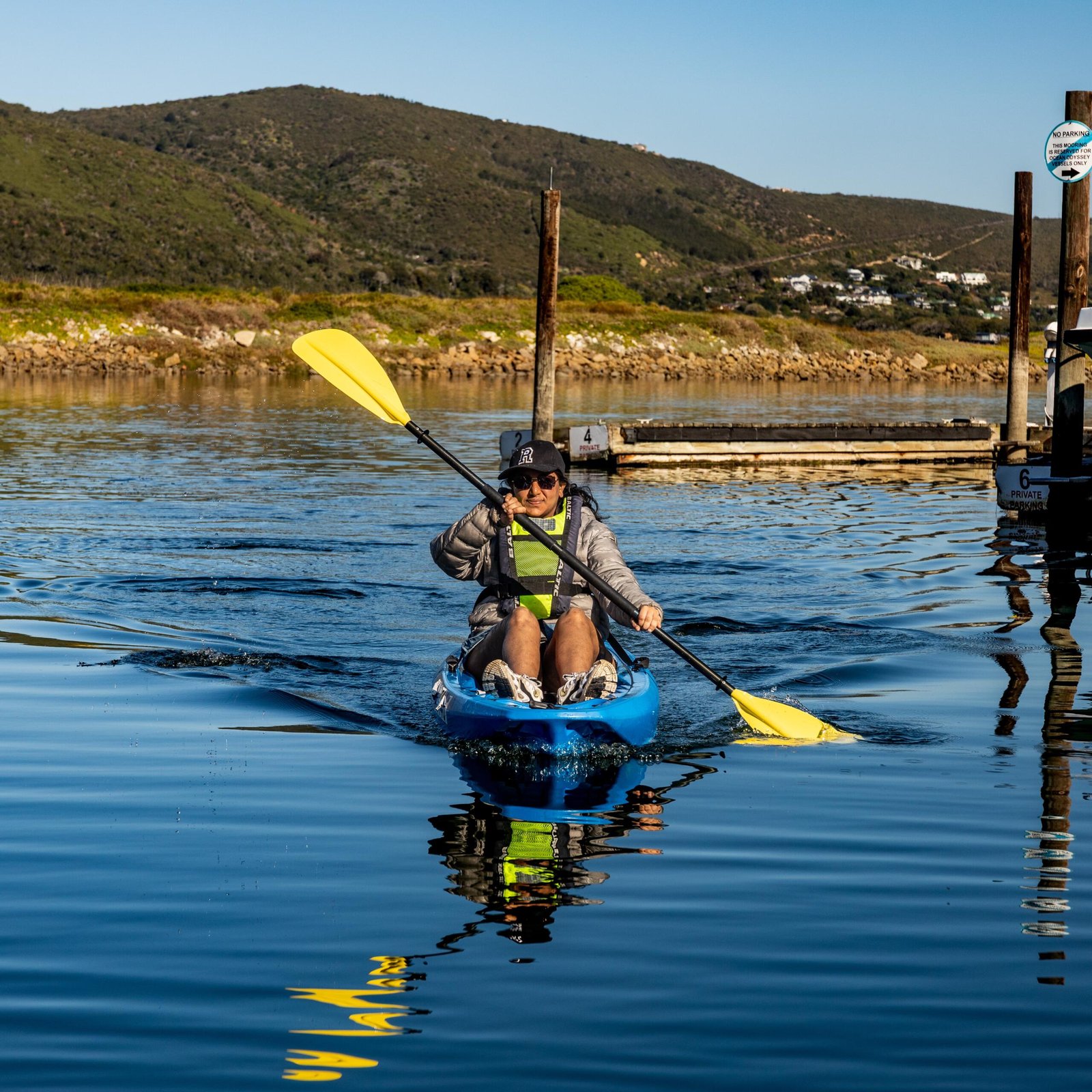 KNYSNA KAYAKING THESEN ISLAND GARDEN ROUTE THE WATER CLUB S7